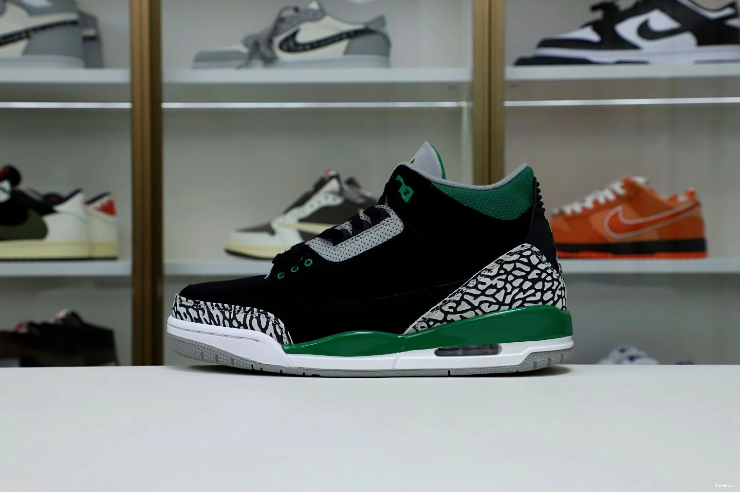 AIR PINE 3 JORDAN GREEN 0707